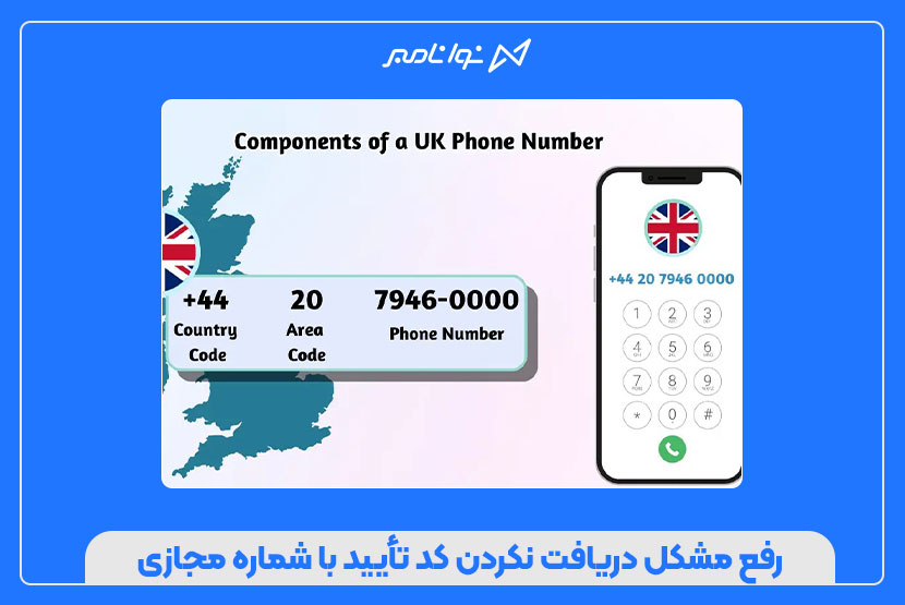 رفع مشکل دریافت نکردن کد تأیید با شماره مجازی