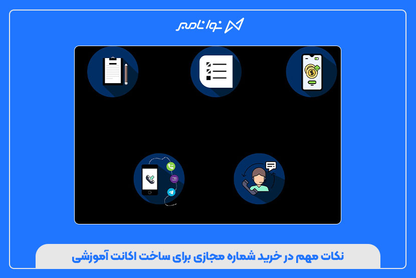 خرید شماره مجازی برای ساخت اکانت آموزشی خارجی