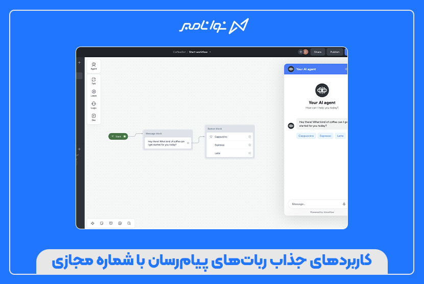 آموزش ساخت ربات پیامرسان با شماره مجازی